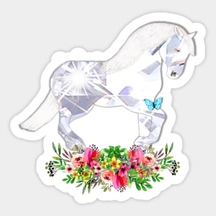 Horse Lovers Jewel Sticker